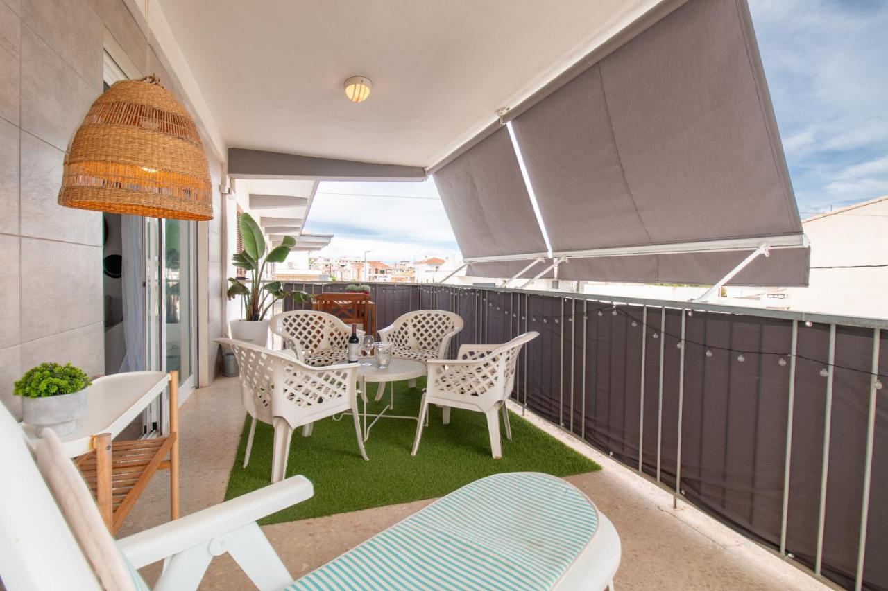 Super Apartamento A Un Paso Del Mar Oliva Eksteriør billede