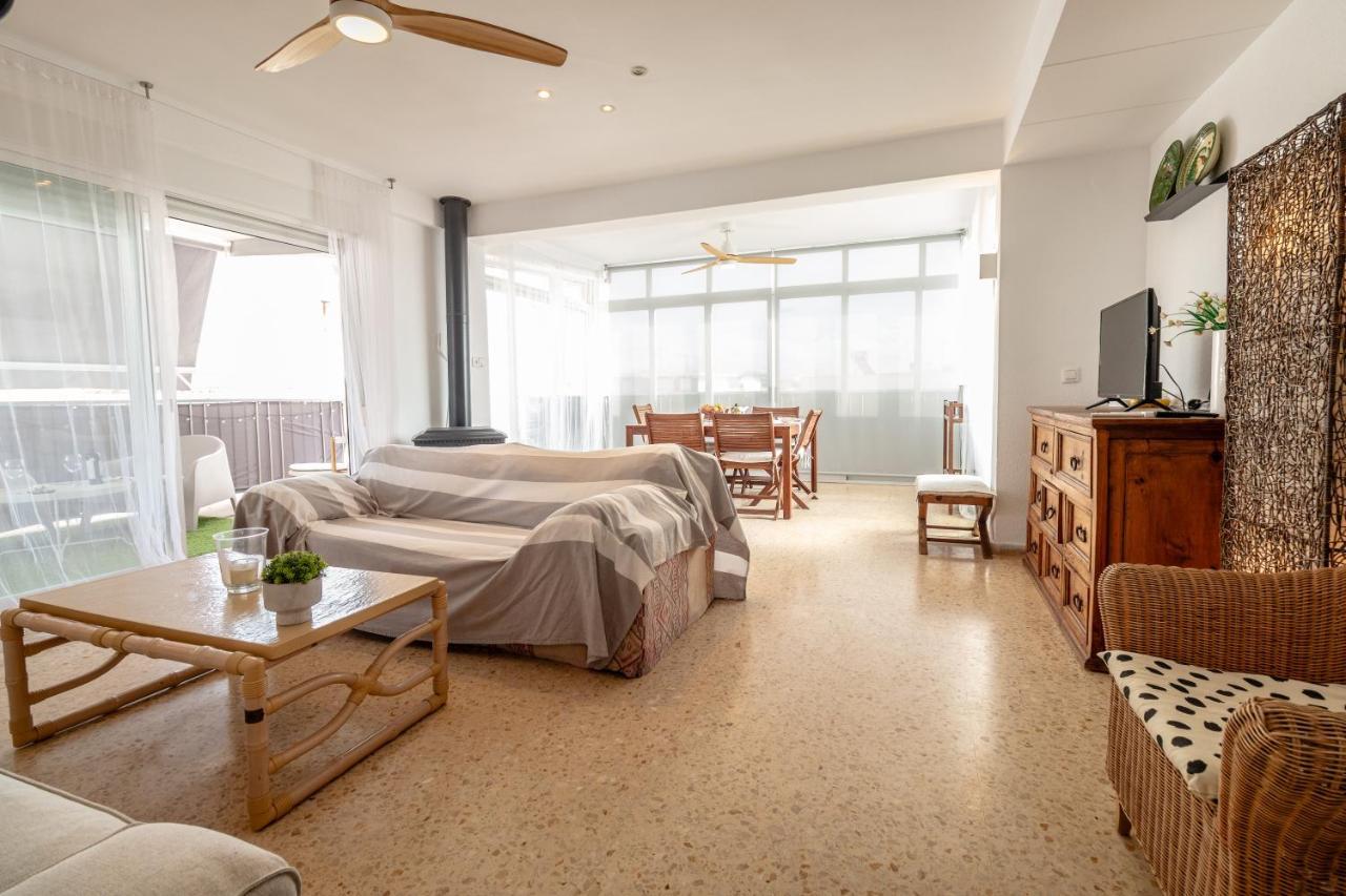 Super Apartamento A Un Paso Del Mar Oliva Eksteriør billede