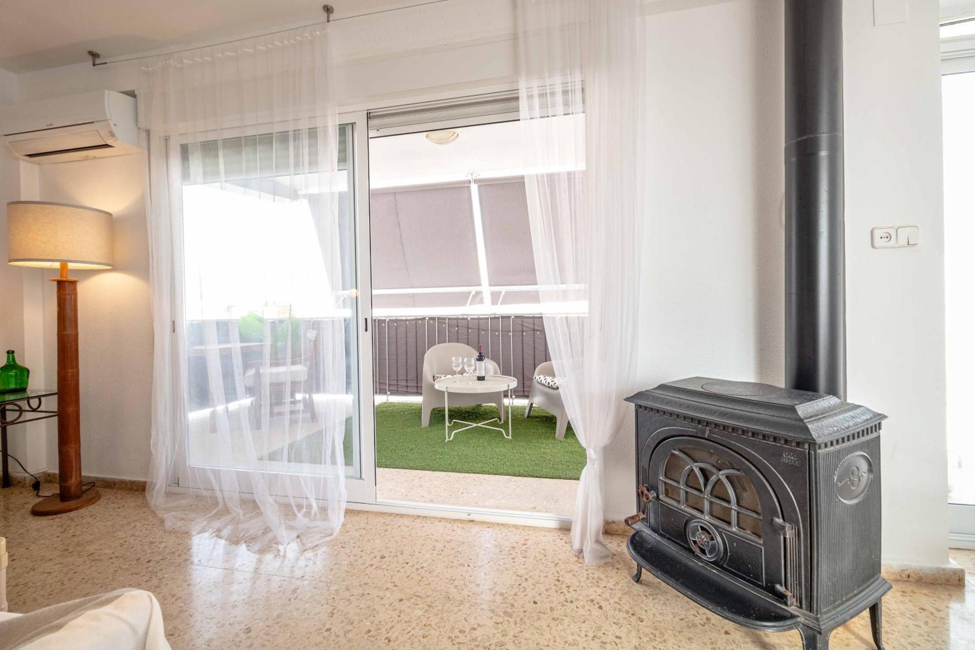 Super Apartamento A Un Paso Del Mar Oliva Eksteriør billede
